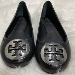 Tory Burch Black Ballet Shoes